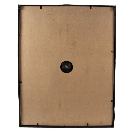 Clayre & Eef | Wandklok Bruin 60x6x79 cm / 1xAA | 5KL0129