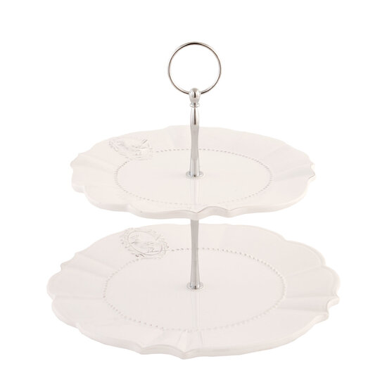 Etagère ø 25*23 cm Natuur | 6CE0276 | Clayre & Eef