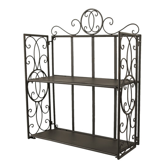 Clayre & Eef | Wandrek Zwart 41x18x53 cm | 6Y2799
