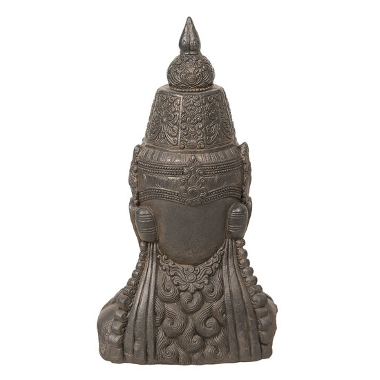 Decoratie Buddha hoofd 40*29*71 cm Grijs | 5PR0057 | Clayre & Eef
