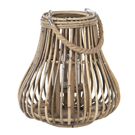 Lantaarn ø 27*30 cm Grijs | 6RO0468 | Clayre & Eef 1
