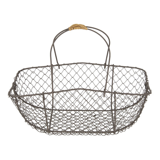 Manden (set van 4) ( set 4 ) 38*28*15*36 / 34*23*32 / 31*20*27 / 27*17*24 cm Bruin | 6Y3775 | Clayre & Eef 2