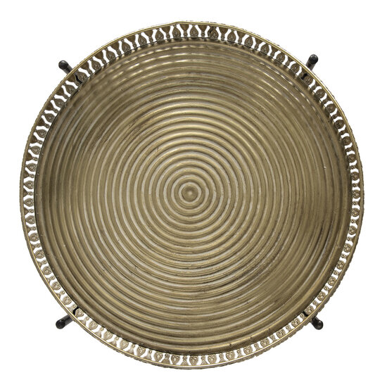Bijzettafel &oslash; 49*52 cm Bruin | 6Y4031 | Clayre &amp; Eef 1