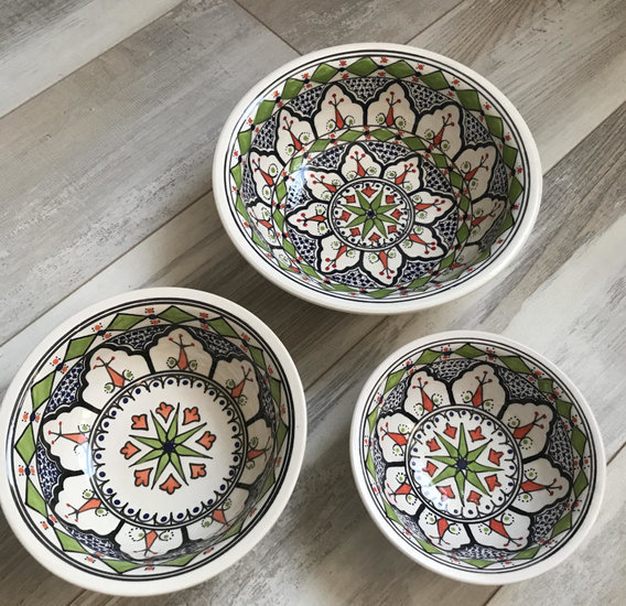 Azis salade set 3 delig | AZ.SK.3D | Dishes & Deco 3