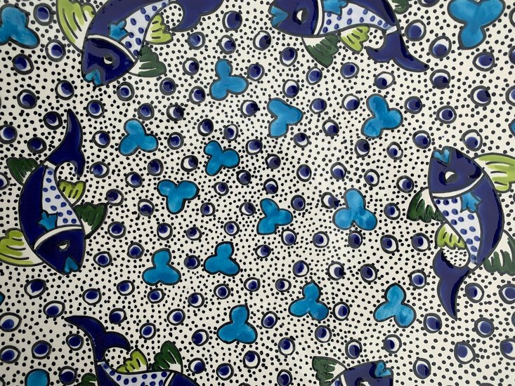 Poisson salade serveer schaal Ø 35 cm | SOR.AD.35 | Dishes & Deco 1