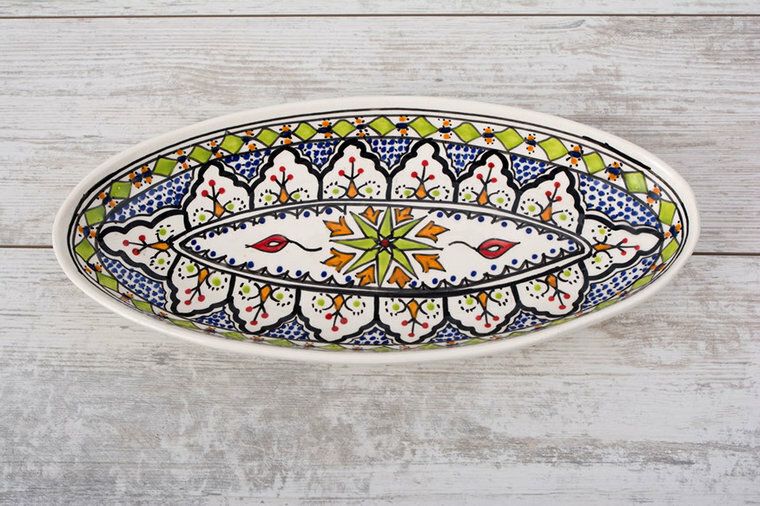 Azis schaal ovaal 40 cm | OS.AZ.40 | Dishes & Deco 1