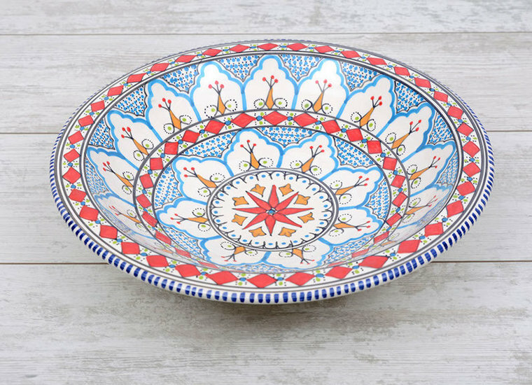 Mehari salade serveer schaal Ø 35 cm | SOR.ME.35 | Dishes & Deco 1