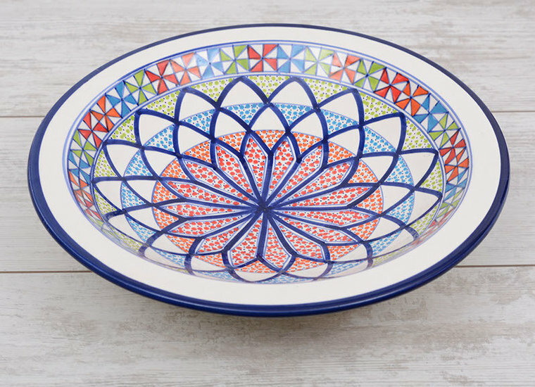 Naoura salade serveer schaal Ø 30 cm | SOR.AR.30 | Dishes & Deco 1