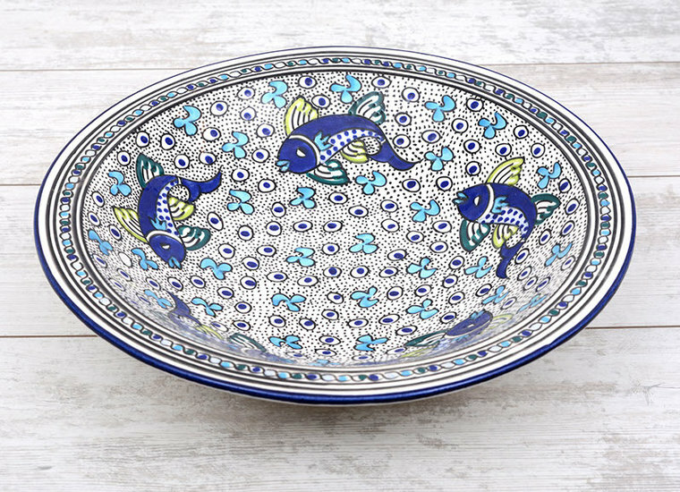 Poisson salade serveer schaal Ø 40 cm | SOR.AD.40 | Dishes & Deco