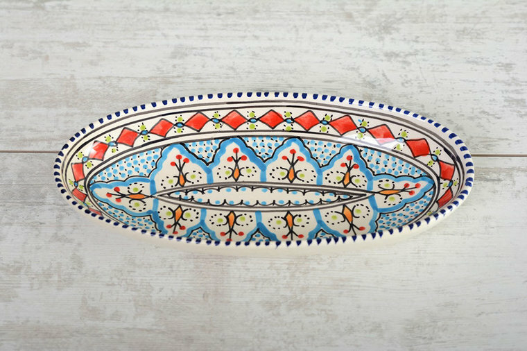 Mehari Schaal ovaal 40 cm | OS.ME.40 | Dishes & Deco 1
