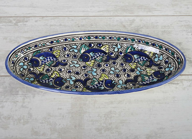 Poisson schaal ovaal 40 cm | OS.AD.40 | Dishes & Deco 1