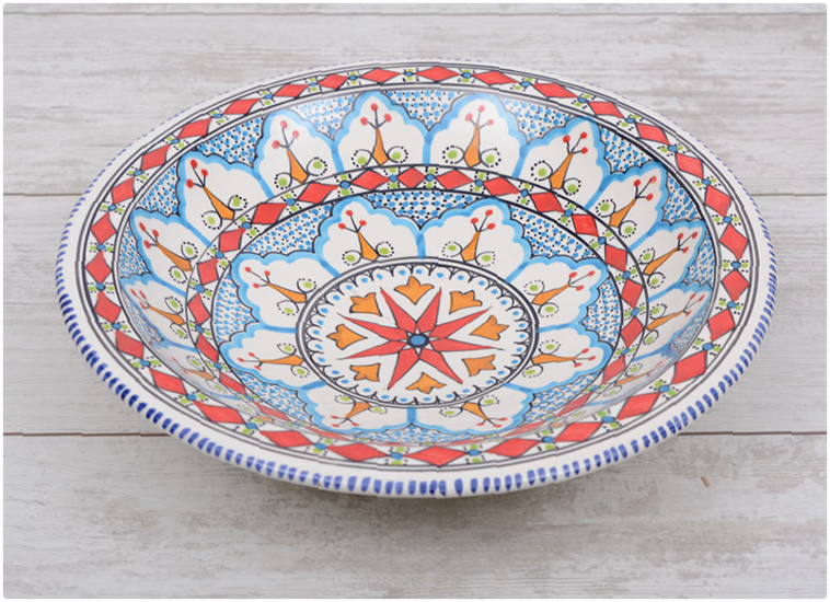 Mehari salade serveer schaal Ø 30 cm | SOR.ME.30 | Dishes & Deco 1