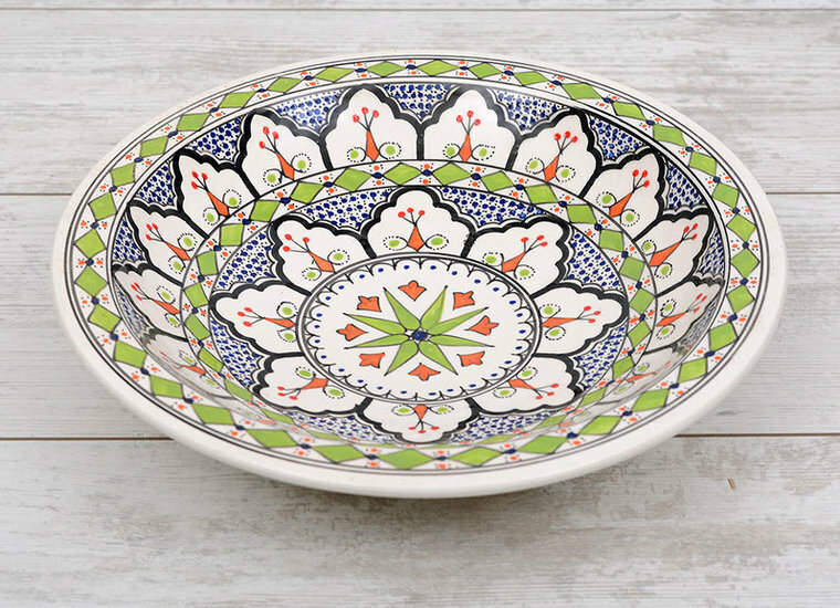 Azis salade serveer schaal Ø 30 cm | SOR.AZ.30 | Dishes & Deco 1