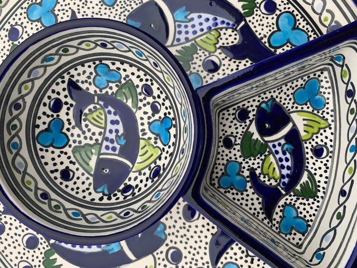 Poisson tapas schaal 8 delig Ø 30 cm | TS.AD.35 | Dishes & Deco 2