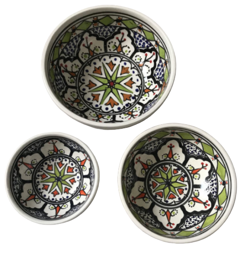 Azis tapas setje 3 delig | AZ.TP.3D | Dishes & Deco 1