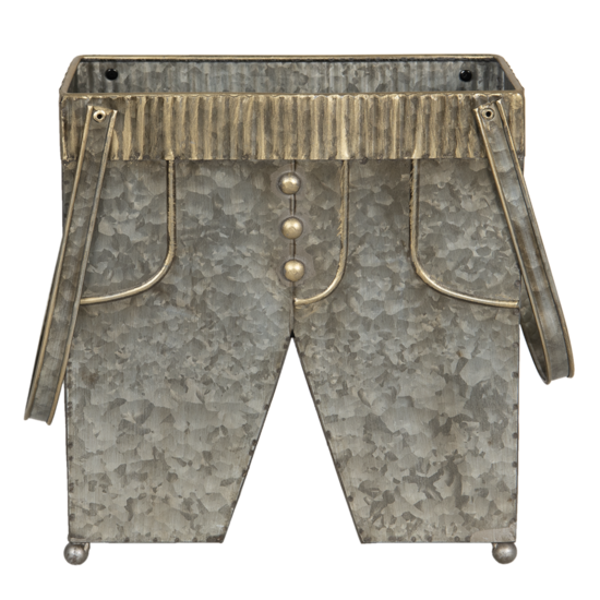 Clayre & Eef | Plantenstandaard Binnen Set van 2 Grijs 28x15x30/50 cm | 6Y4184