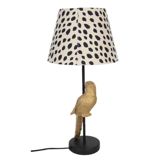 Clayre & Eef | Tafellamp Lamp Meerkleurig ø 25x51 cm E27/max 1x60W | 6LMC0032