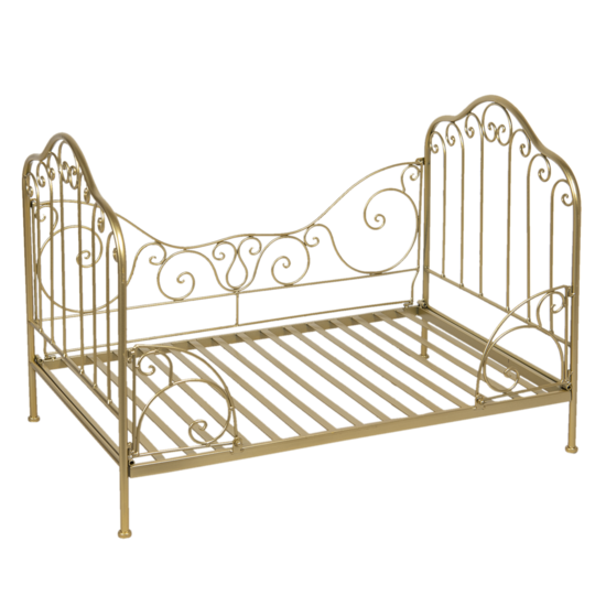 Clayre & Eef | Hondenmand Goudkleurig 80x53x58 cm | 40180GO