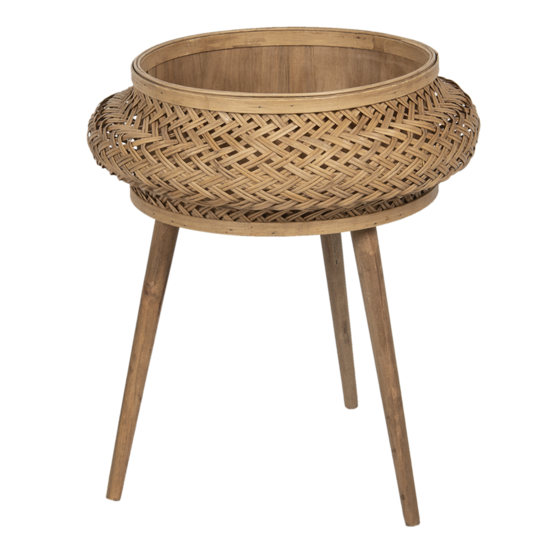 Planthouder ( set van 2) ø 50*68 / ø 37*60 cm Bruin | 64721 | Clayre & Eef