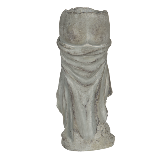 Clayre & Eef | Bloempot Binnen Grijs 13x13x29 cm | 6TE0326S