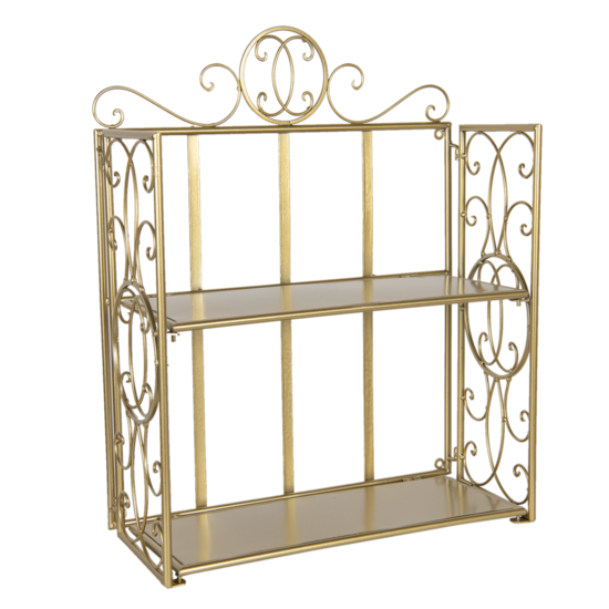 Clayre & Eef | Wandrek Goudkleurig 41x18x53 cm | 6Y2799GO