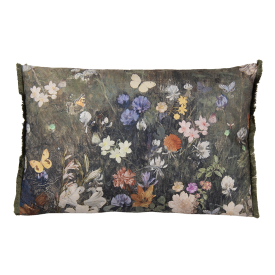 Clayre & Eef | Sierkussen Meerkleurig 60x40x4 cm | KG036.012