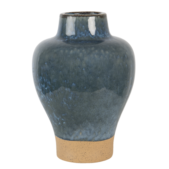 Clayre & Eef | Vaas Blauw ø 21x31 cm | 6CE1263