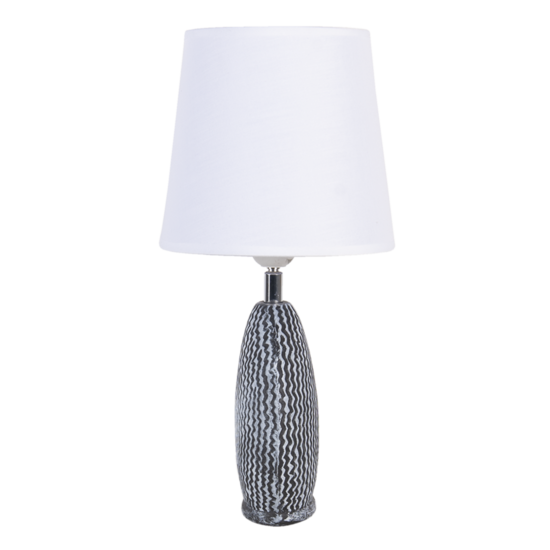 Clayre & Eef | Tafellamp Wit 26x19x38 cm E27/max 1x60W | 6LMC0045