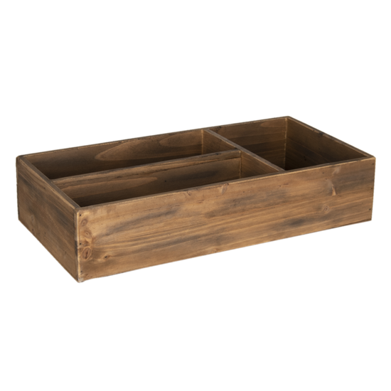 Clayre & Eef | Brievenhouder Bruin 43x22x9 cm | 6H1995