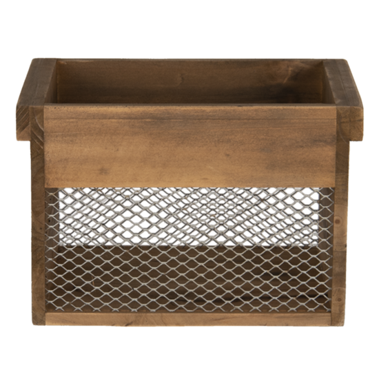 Clayre & Eef | Opbergdoos Set van 2 Bruin 32x19x16 / 23x16x15 cm | 6H1996
