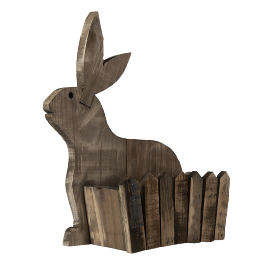 Clayre & Eef | Bloempot Binnen Bruin 31x12x36 cm | 6H2020