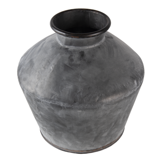 Clayre & Eef | Vaas Grijs ø 39x38 cm | 6Y4291