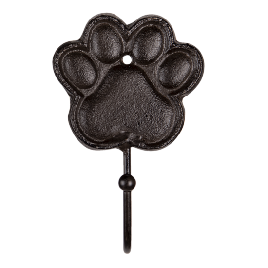 Clayre & Eef | Wandhaak Katten Poot Bruin 8x5x13 cm | 6Y4558