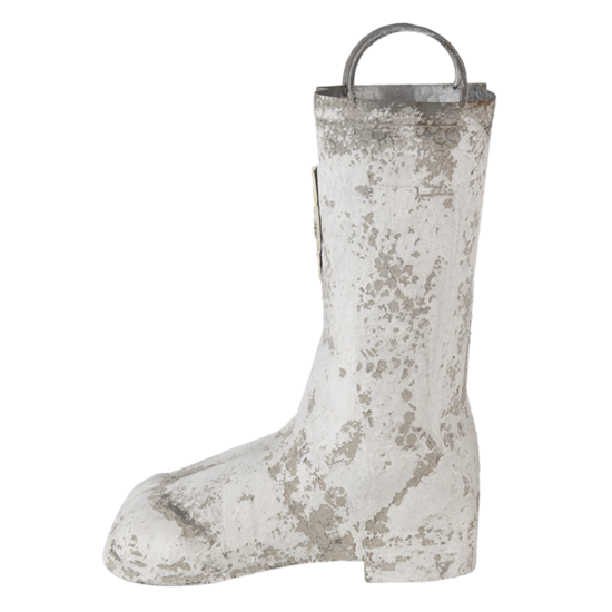 Clayre & Eef | Plantenstandaard Binnen Laarzen Grijs 18x24x31/35 cm | 6Y4253
