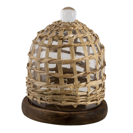 Clayre & Eef | Stolp Bruin ø 18x23 cm | 64813