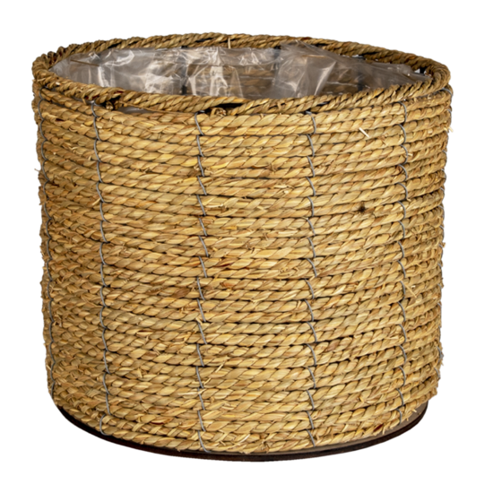 Clayre & Eef | Bloempot Binnen Bruin ø 30x23 cm | 64850