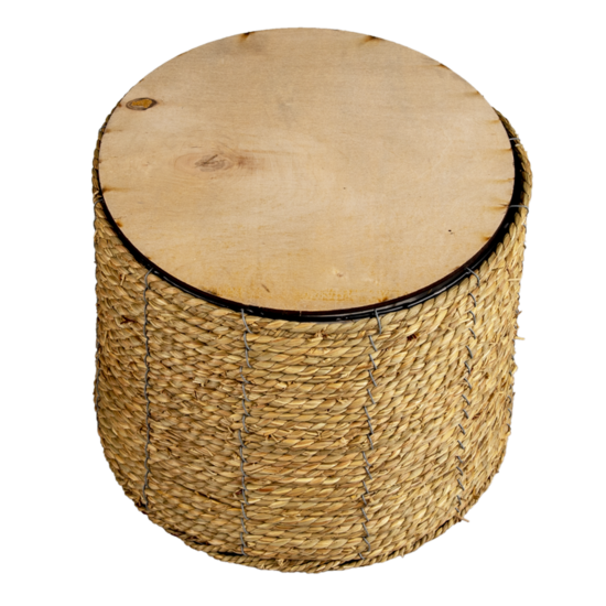 Clayre & Eef | Bloempot Binnen Bruin ø 30x23 cm | 64850