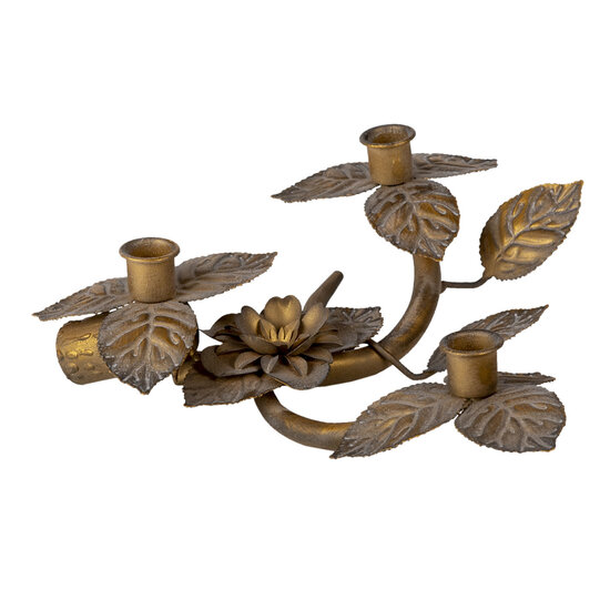 Clayre & Eef | Kandelaar Koperkleurig 32x30x10 cm | 6Y4490