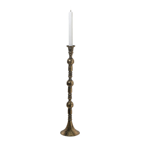 Clayre & Eef | Kandelaar Koperkleurig ø 10x46 cm | 6Y4509