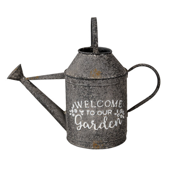 Clayre & Eef | Decoratie Gieter Grijs 47x18x38 cm | 6Y4581