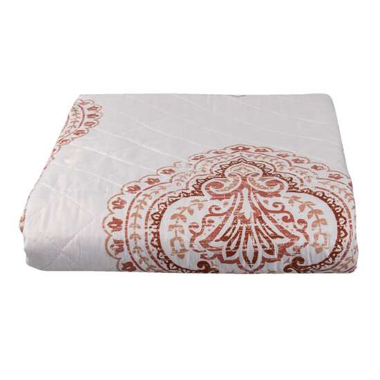 Clayre & Eef | Bedsprei Wit 240x260 cm | Q194.061