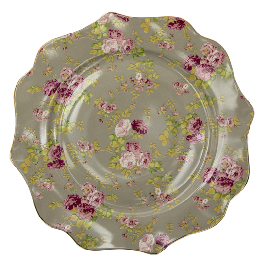 Clayre & Eef | Servies Dinerbord Groen ø 28x2 cm | 6CE1292