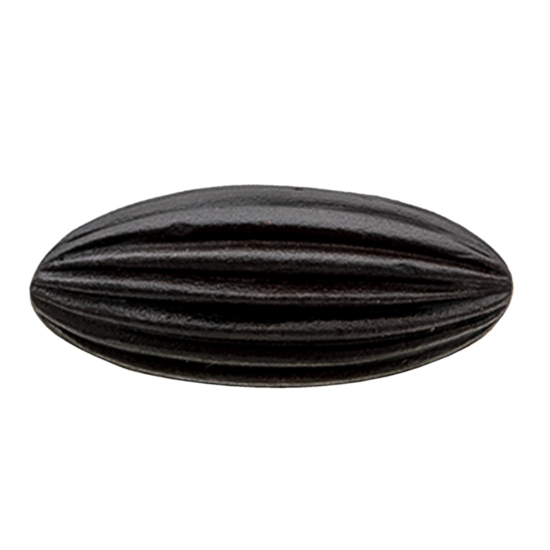 Clayre & Eef | Deurknop Set van 4 Zwart 2x4x5 cm / S3 cm | 64881