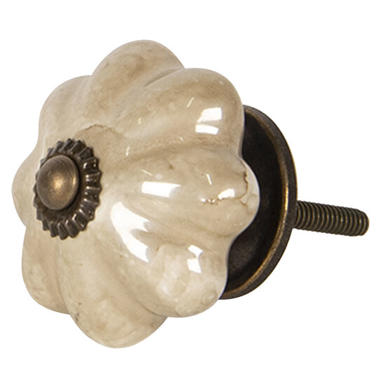 Clayre & Eef | Deurknop Groen ø 4x4 cm | 64477