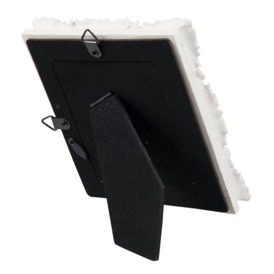 Clayre & Eef | Fotolijst Wit 10x2x12 cm / 6x9 cm | 2F0506