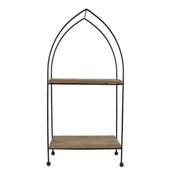 Rek 27*14*57 cm Bruin | 50620 | Clayre & Eef