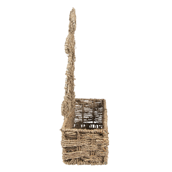 Planthouder 30*14*49 cm Bruin | 6RO0562 | Clayre & Eef 3