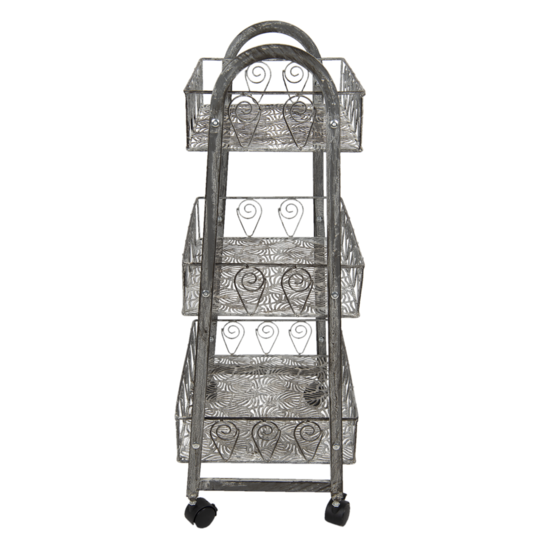 5Y0982 Opbergrek Grijs 37*26*80 cm 37*26*80 cm Grijs | 5Y0982 | Clayre & Eef 2