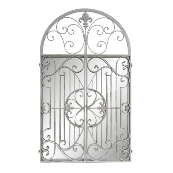 52S261 Wandspiegel Grijs 61*3*103 cm 61*3*103 cm Grijs | 52S261 | Clayre & Eef