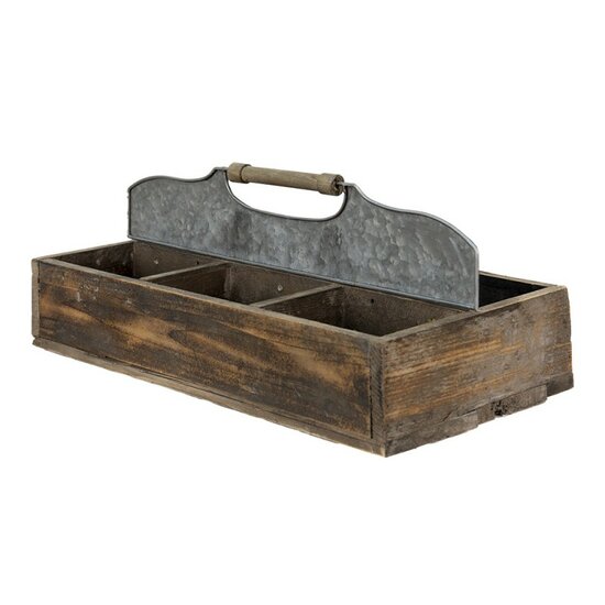 5H0549 Opbergkist Bruin 60*32*22 cm 60*32*22 cm Bruin | 5H0549 | Clayre & Eef 1